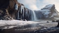 Arctic Waterfall: A Dramatic Seascapes In Unreal Engine 5