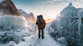 Arctic Winter Hiking: Post-processed Landscapes, Epic Portraiture, And Himalayan Art