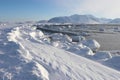 Arctic winter landscape