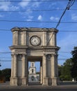 Arcul de triumf triumphal arch chisinau, moldova Royalty Free Stock Photo