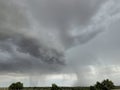 Arcus Cloud with Precipitation shafts