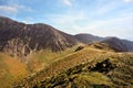 The ridgeline upto Ard Crags