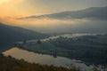 Arda river, Bulgaria - autumn picture Royalty Free Stock Photo