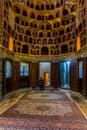 ARDABIL, IRAN - APRIL 10, 2018: Chini Khaneh China Room in Sheikh Safi Al-Din Ardabili Shrine in Ardabil, Ir