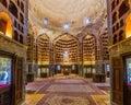 ARDABIL, IRAN - APRIL 10, 2018: Interior of Chini Khaneh China Room in Sheikh Safi Al-Din Ardabili Shrine in Ardabil, Ir