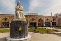 ARDABIL, IRAN - APRIL 10, 2018: Sheikh Safi-ad-din Ardabili statue in Ardabil, Ir