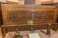 ARDABIL, IRAN - APRIL 10, 2018: Tomb in the Sheikh Safi Al-Din Ardabili Shrine in Ardabil, Ir
