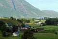 Ardal, Norway - June 15, 2018: View of Ardal village in Hjelmeland municipality, Rogaland county, Norway Royalty Free Stock Photo