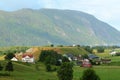 Ardal, Norway - June 15, 2018: View of Ardal village in Hjelmeland municipality, Rogaland county, Norway Royalty Free Stock Photo