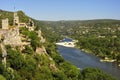 Ardeche gorges landscape Royalty Free Stock Photo