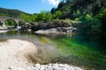 Ardeche river in France Royalty Free Stock Photo
