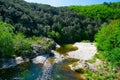Ardeche river in France Royalty Free Stock Photo
