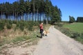 The Ardenne at the location La Roche in Belgium