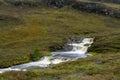 Ardessie Waterfall Cascades Royalty Free Stock Photo