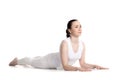 Ardha Bhujangasana yoga Pose Royalty Free Stock Photo