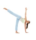 Ardha chandrasana half moon