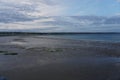 Ardmore beach in Ireland at sunset with no people