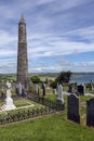 Ardmore Cathedral Round Tower - County Waterford - Ireland Royalty Free Stock Photo