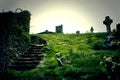 Ardmore cemetery Royalty Free Stock Photo