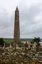 Ardmore Round Tower in Waterford County, Ireland Royalty Free Stock Photo