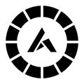 Ardor, ardor cryptocurrency, blockchain, bitcoin, fully editable vector icons