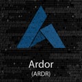 Ardor cryptocurrency background