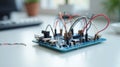 Arduino development kit with modular sensors and electronic components