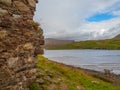 Ardvreck Castle, Loch Assynt in Sutherland, Scotland Royalty Free Stock Photo