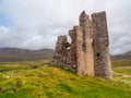 Ardvreck Castle, Loch Assynt in Sutherland, Scotland Royalty Free Stock Photo