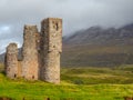 Ardvreck Castle, Loch Assynt in Sutherland, Scotland Royalty Free Stock Photo