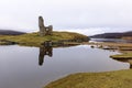 Ardvreck Castle Ruins Royalty Free Stock Photo