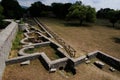 Area of archeology sepino Royalty Free Stock Photo