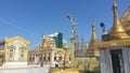 Area around Pagoda Botany Town Yangon Myanmar