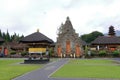 area around the Pura Ulun Danu Beratan, Hindu temple on Bratan lake landscape, Bali, Indonesia Royalty Free Stock Photo