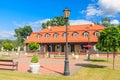 The area of the church of the Holy Trinity and Dominican Monastery. Liskiava