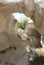 Goreme Open Air Museum in Goreme, Cappadocia - Nevsehir, Turkey. Royalty Free Stock Photo