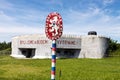 The area of the Czechoslovak fortifications, bunker Cihelna near Kraliky town, Czech republic Royalty Free Stock Photo