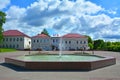 Area of guerrillas in historical center of Ruza city, Moscow region, Russia Royalty Free Stock Photo