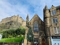 The Old Town is the name popularly given to the oldest part of Scotland`s capital city of Edinburgh. Royalty Free Stock Photo