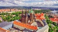 Area Lesser Town of Prague, near the church Saint Vitus