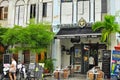 Heritage shops, hostel, cafe and bar in Penang Malaysia