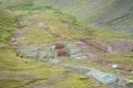 Area of Montana De Siete Colores near Cuzco