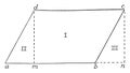 Area of Parallelogram vintage illustration