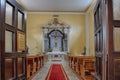 Area of prayer in ancient Euphrasian Basilica in Porec Royalty Free Stock Photo