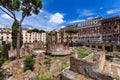 Area Sacra ruins in Rome Italy