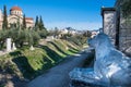 Kerameikos, the cemetery of ancient Athens in Greece. This was actually the cemetery of ancient Athens and was continuously in use