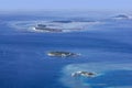 Areal view of Maldivian Atolls, Eden on Earth