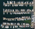 Areal view of the sailboats at the port of Marseilles in France Royalty Free Stock Photo