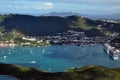 An Areal View of Charlotte Amalie in St. Thomas Royalty Free Stock Photo