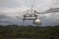 Arecibo Observatory ,radio telescope in the municipality of Arecibo, Puerto Rico